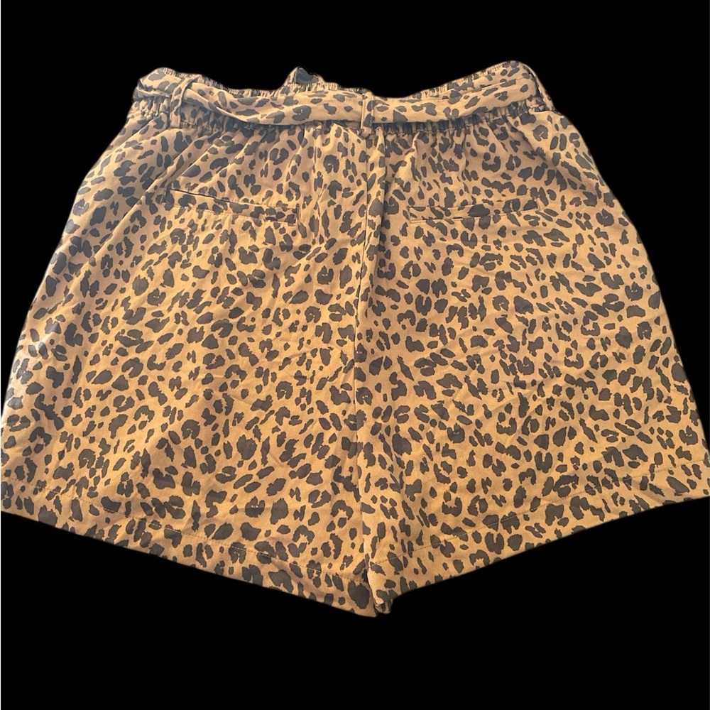 A New Day High Waist Brown and Black Shorts - Picture 2 of 4